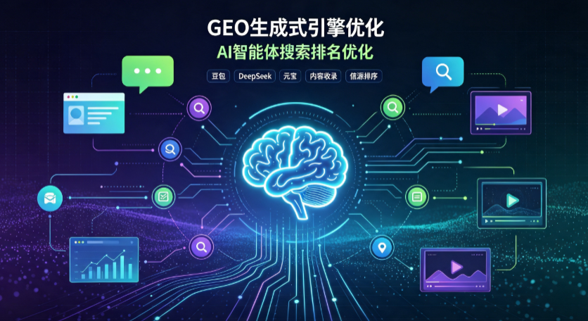 休宁县GEO 浪潮来袭：生成式引擎优化崛起，创作者争抢豆包、DeepSeek、元宝智能体流量入口